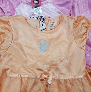Princess pajamas sz 6-7